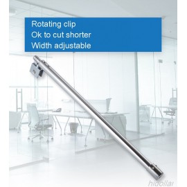 SHOWER SCREEN SHOWERSCREEN HORIZONTAL HOLDER CLAMP BRACKET GLASS POLE 61-122CM