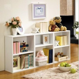 PERSONALIZED COMBINATION BOOK SHELF CUBE BOOKCASE STORAGE STAND