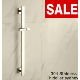 SQUARE SHOWER RAIL STAINLESS STEEL SILVER SQUARE SHOWER SET