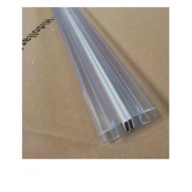 SLIDING MAGNETIC PVC PLASTIC SHOWER SCREEN DOOR WATER SEAL STRIP 2M 6/10mm