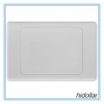 WHITE STANDARD BLANK WALL PLATE COVER FOR POWER POINT LIGHT SWITCH