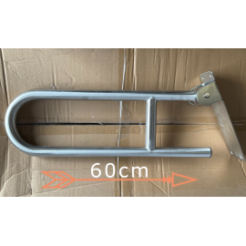 OILET GRAB BAR BATHROOM SAFETY RAIL ELLDERLY DISABILITY SUPPORT HANDICAP 32mm 60CM