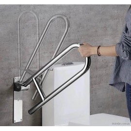 TOILET GRAB BAR BATHROOM SAFETY RAIL ELDERLY DISABILITY SUPPORT HANDICAP 32mm 60CM