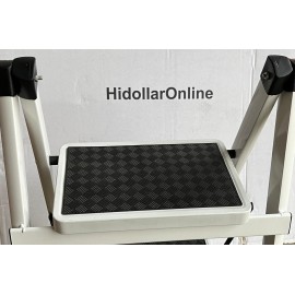 STEEL FRAME WIDE TREAD STEP LADDER FOLDABLE 2/3/4 STEP LADDER PLANT STAND LADDER