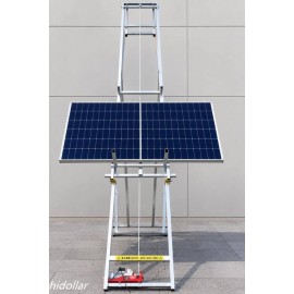 5M BRICK BLOCK ELECTRIC ELEVATOR SOLAR PANEL LIFT TILE HOIST 2000W 150K