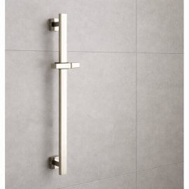 SQUARE SHOWER RAIL STAINLESS STEEL SILVER SQUARE SHOWER SET