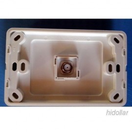TV OUTLET ANTENNA COAXIAL WALL SOCKET PLATE F TYPE FOXTEL TELSTRA CABLE INTERNET