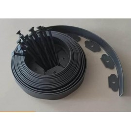 10MX10cm FENCE LANDSCAPE GARDEN LAWN EDGING BORDER FLEXIBLE PLANT EDGE FREE PEGS
