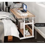 MOBILE OVERBED TROLLEY TABLE LAPTOP IPAD STUDY TABLE HOSPITAL DESK HEIGHT ADJUST