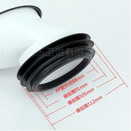 TOILET POSITION ADAPTER REPOSITION MOVING ADAPTOR 100MM 50--100mm